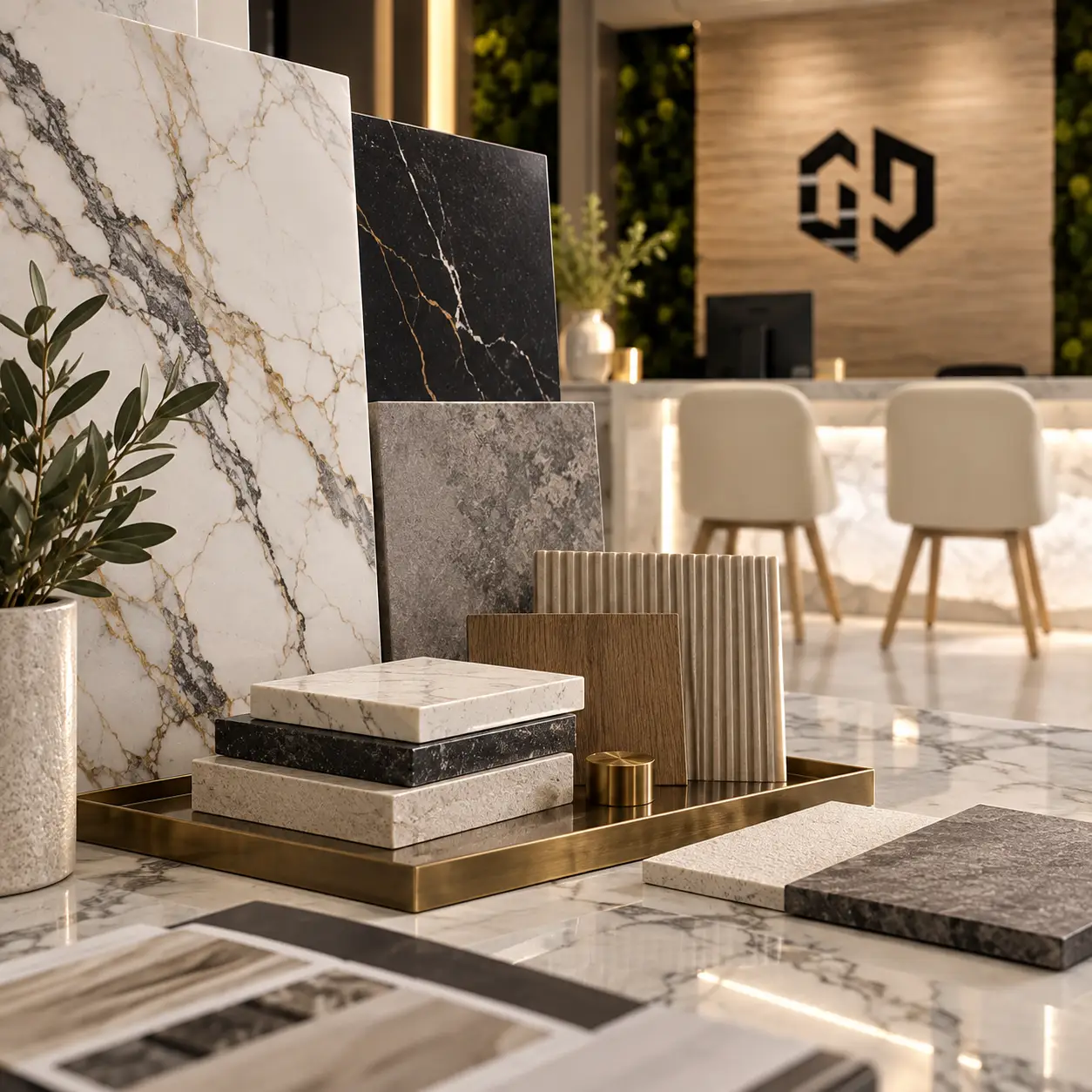 Premium kitchen materials and finishes