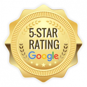 Google 5 out of 5 rating